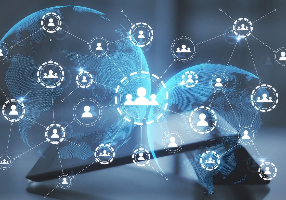 smartphone social media post