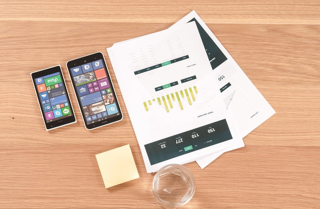 infographic design desk