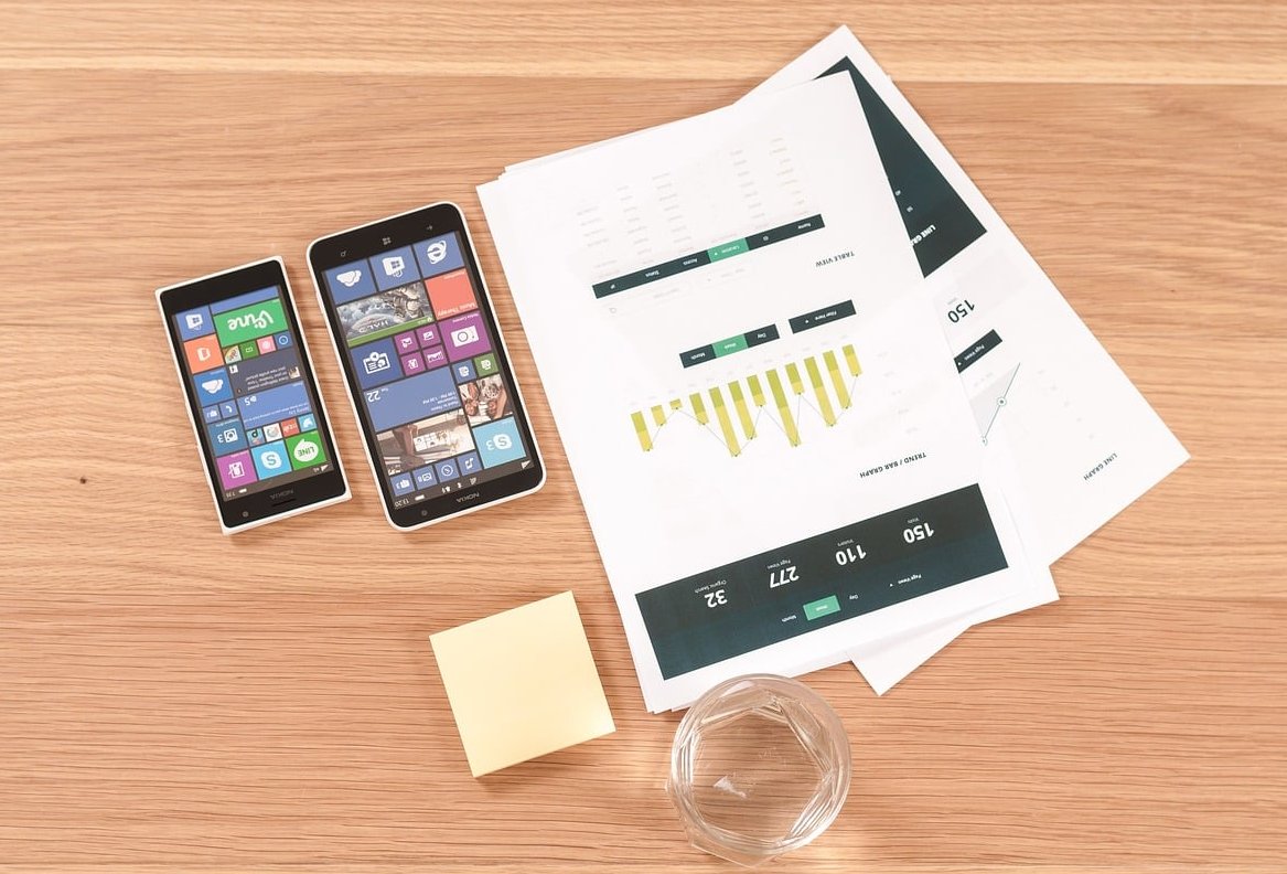 infographic design desk