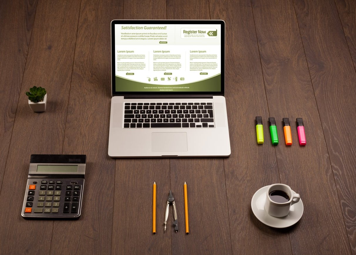wireframe and website design