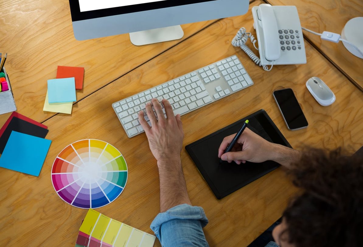 tired designer desk