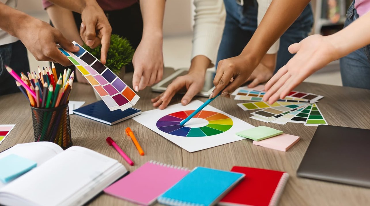 brand color palette logo design